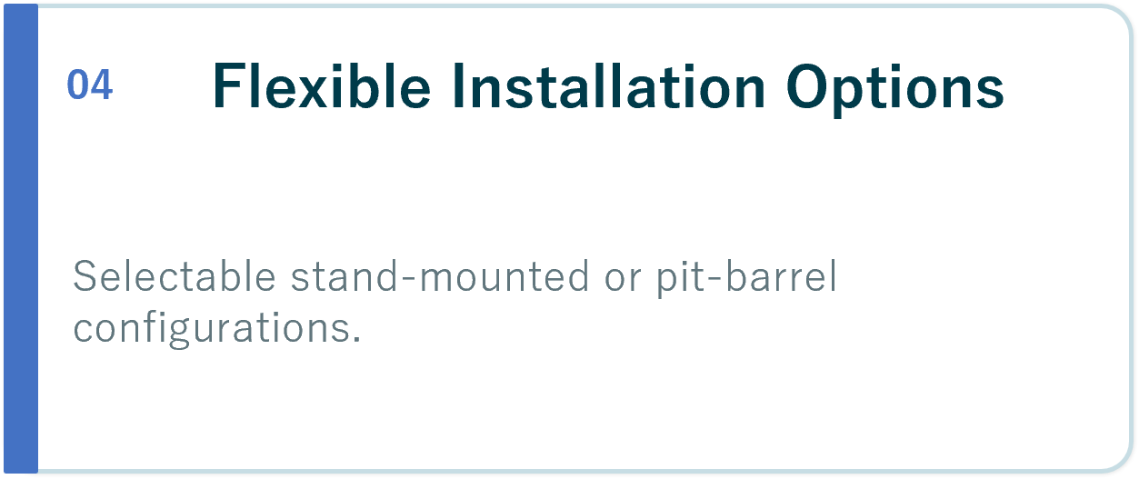 Flexible Installation Options
